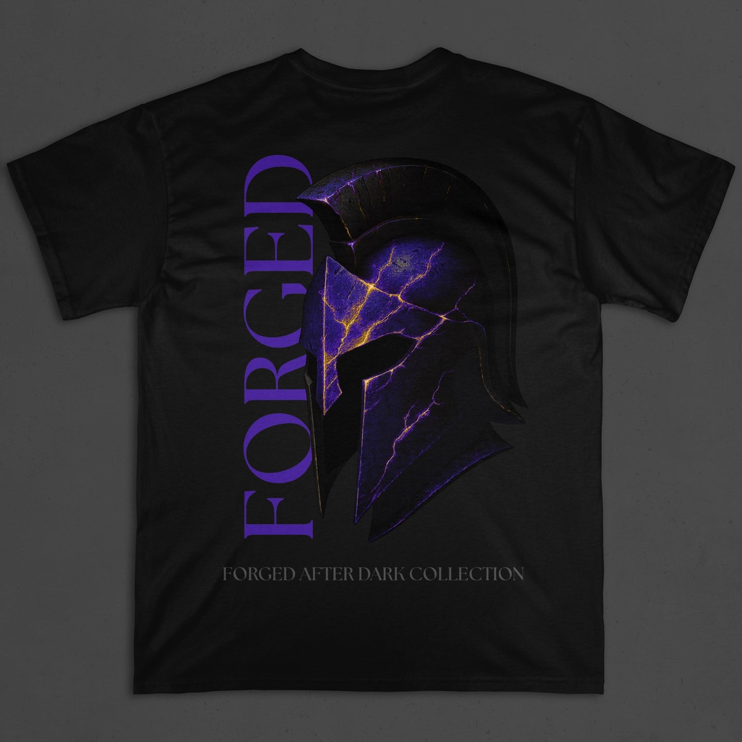 Forged After Dark Spartan Tee – Built in the Dark