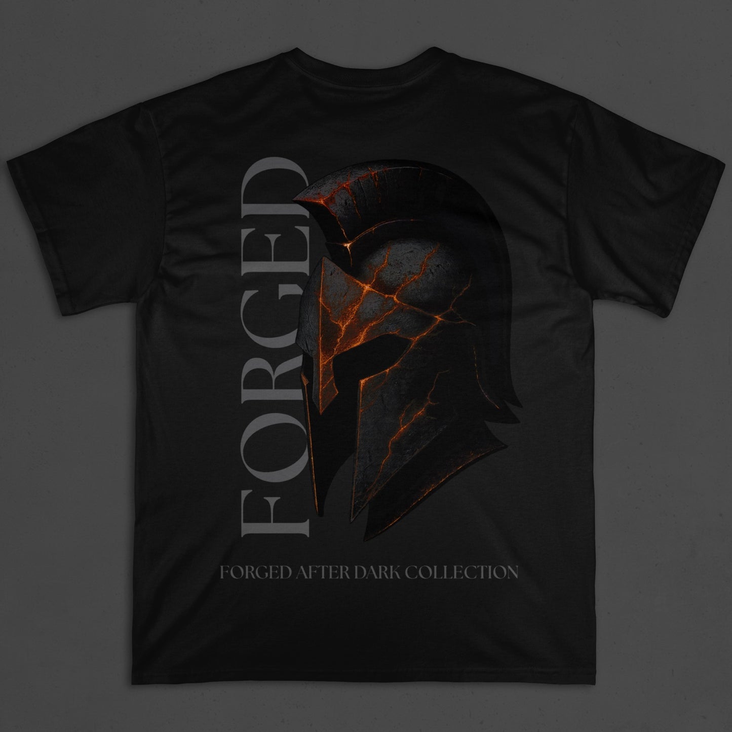 Forged After Dark Spartan Tee – Built in the Dark